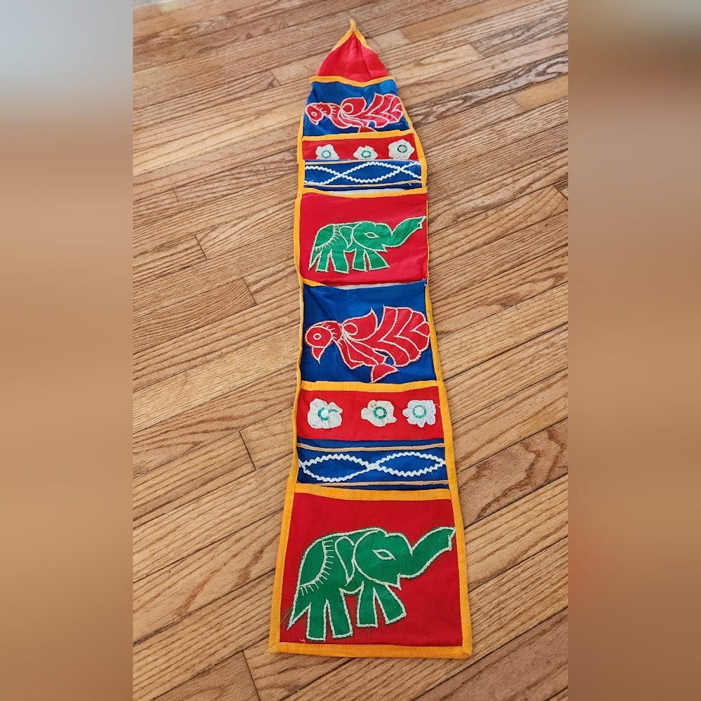 Patchwork Wall Hanging Organizer